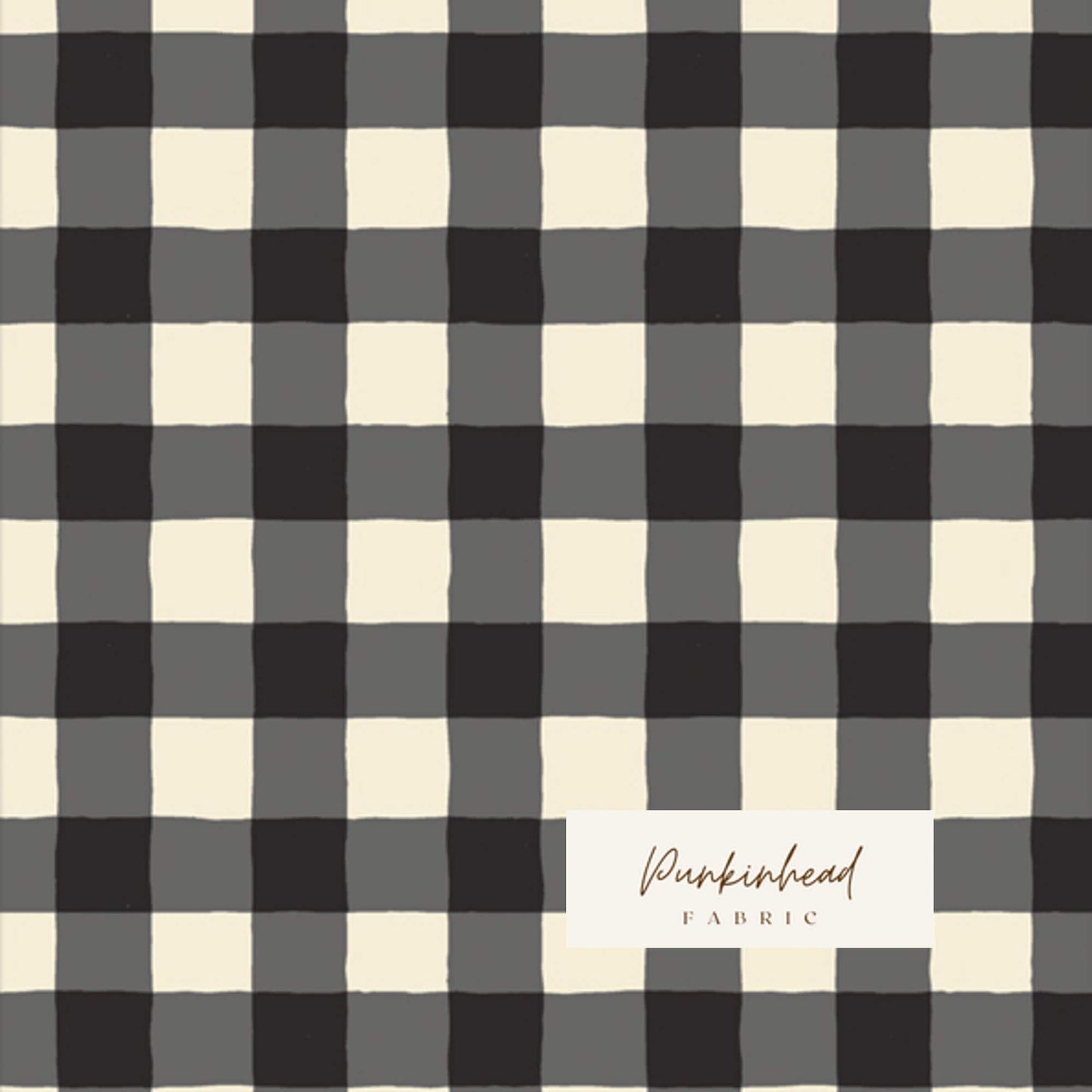 Black & White Plaid of my Dreams Snow by Art Gallery Fabrics and Maureen Cracknell Cotton Quilting Fabric by the Yard Gingham