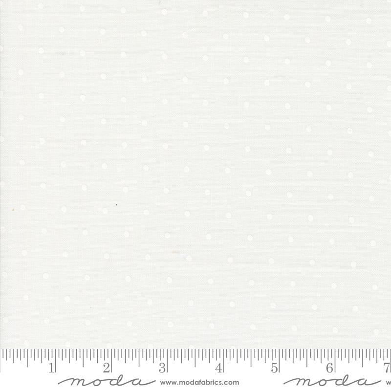 Magic Dot Cloud White 5230 39 by Lella Boutique for Moda Polka Dot Cotton Quilting Fabric Fabric by the yard