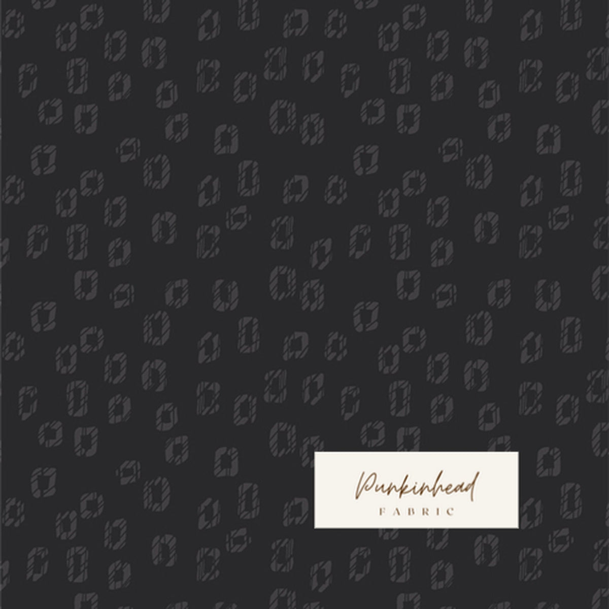 Duality Fusion Woodblock Black by Art Gallery Fabrics, Quilting Fabric by the Yard, Cotton Fabric, Black & White Patterned Fabric