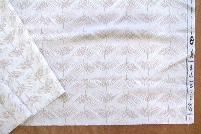 Ballerina Fusion Baby Blush Pink Fat Quarter Half Yard One Yard Bundle by Art Gallery Fabrics Low Volume Neutral Baby Quilt Fabric