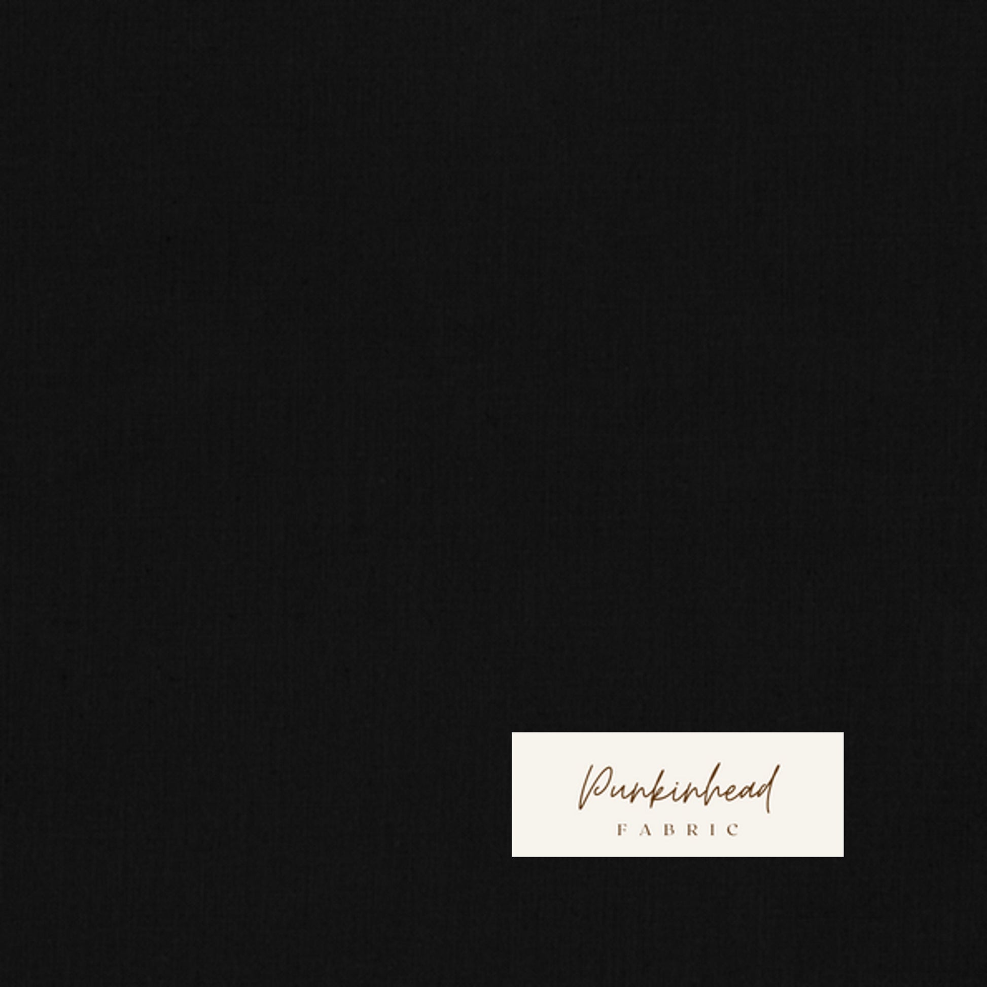 Kona Cotton Black, Quilt Fabric by the Yard, Solid Black Fabric, Robert Kaufman, Basic Cotton Solids, Kona Solids