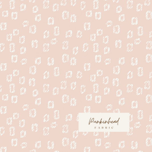Ballerina Fusion Woodblock by Art Gallery Fabrics Cotton Quilting Fabric by the Yard Low Volume Pink White Floral Baby Quilt Fabric