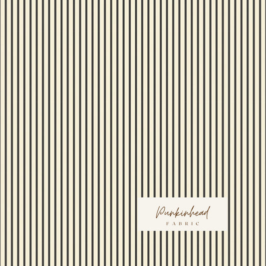 Roots of Nature Backroads Three for Art Gallery Fabrics by Bonnie Christine Black White Stripe Cotton Quilting Fabric by the Yard