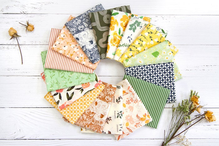 The Open Road Backroads Umber by Art Gallery Fabrics, Quilting Fabric by the Yard, Cotton Fabric, Stripe Fabric by Bonnie Christine