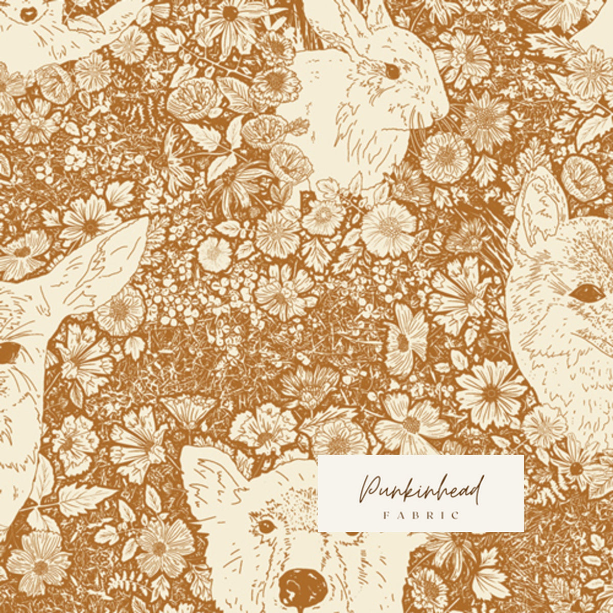The Open Road Wandering with Doe by Art Gallery Fabrics, Quilting Fabric by the Yard, Cotton Fabric, Floral Fabric by Bonnie Christine