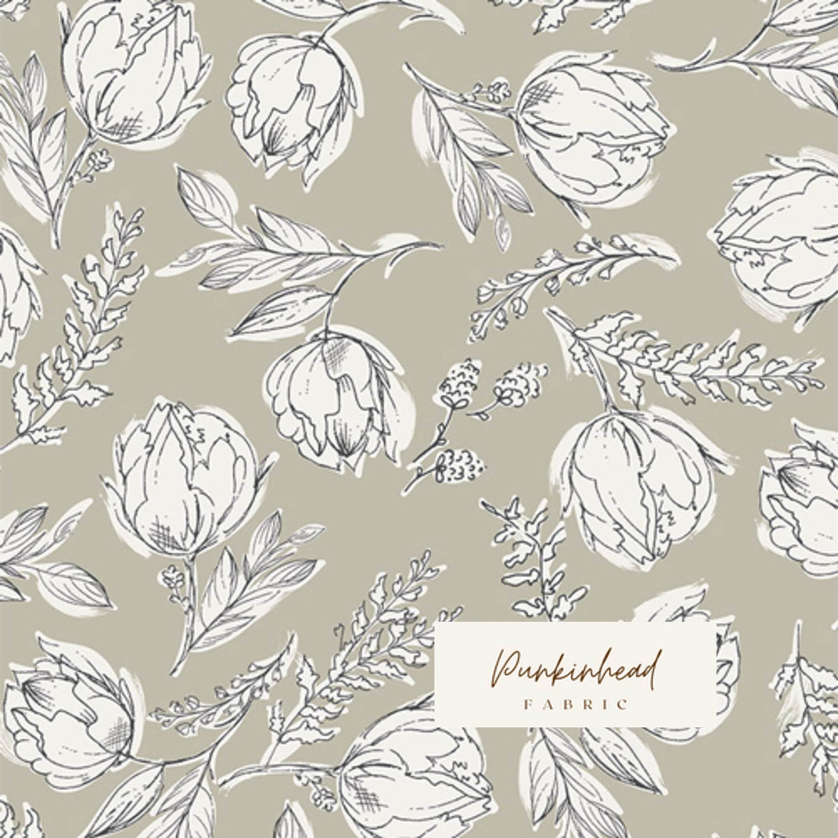 Gathered Unruly Terrace Shade by Art Gallery Fabrics, Quilting Fabric by the Yard, Cotton Fabric, Floral Fabric by Bonnie Christine