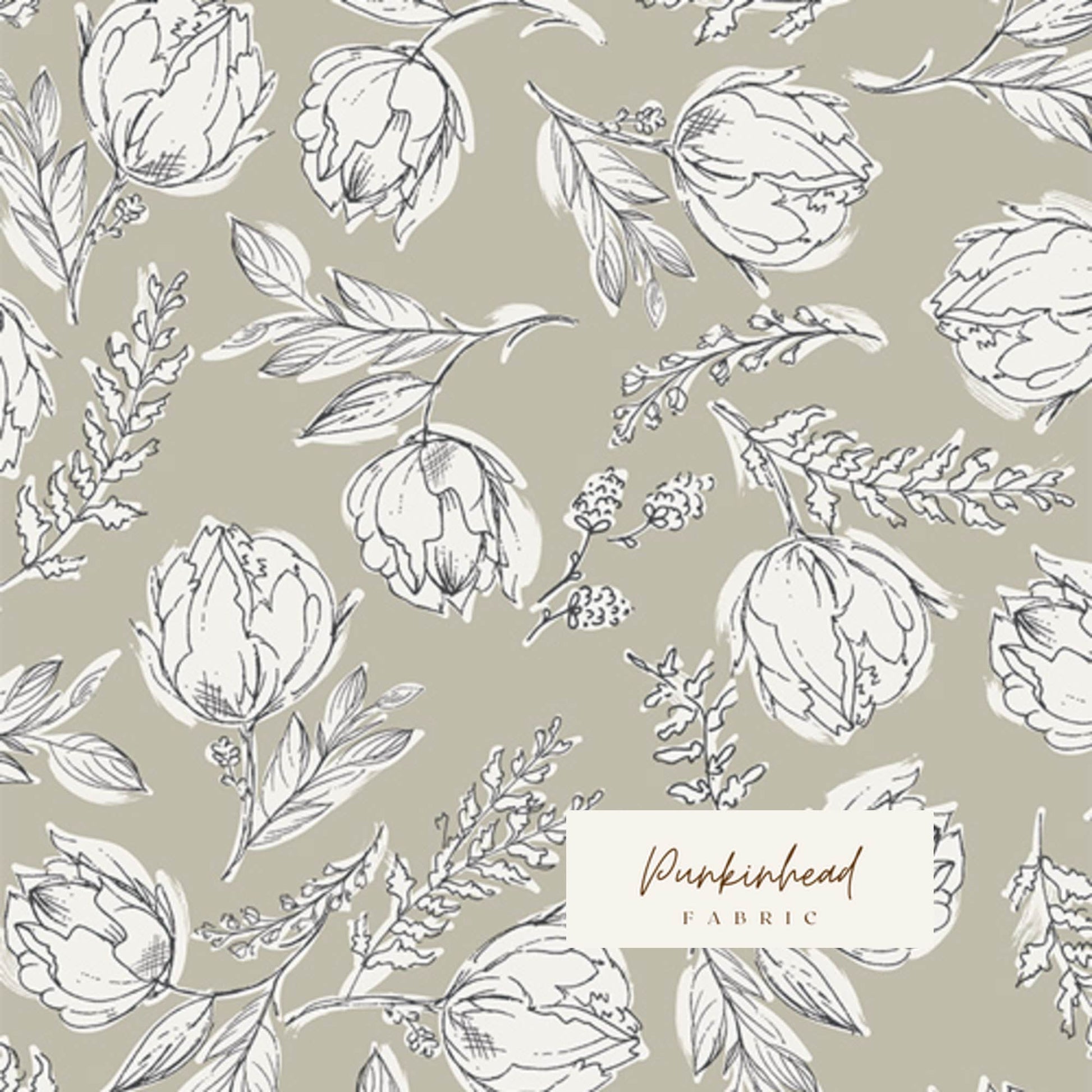 Gathered Unruly Terrace Shade by Art Gallery Fabrics, Quilting Fabric by the Yard, Cotton Fabric, Floral Fabric by Bonnie Christine