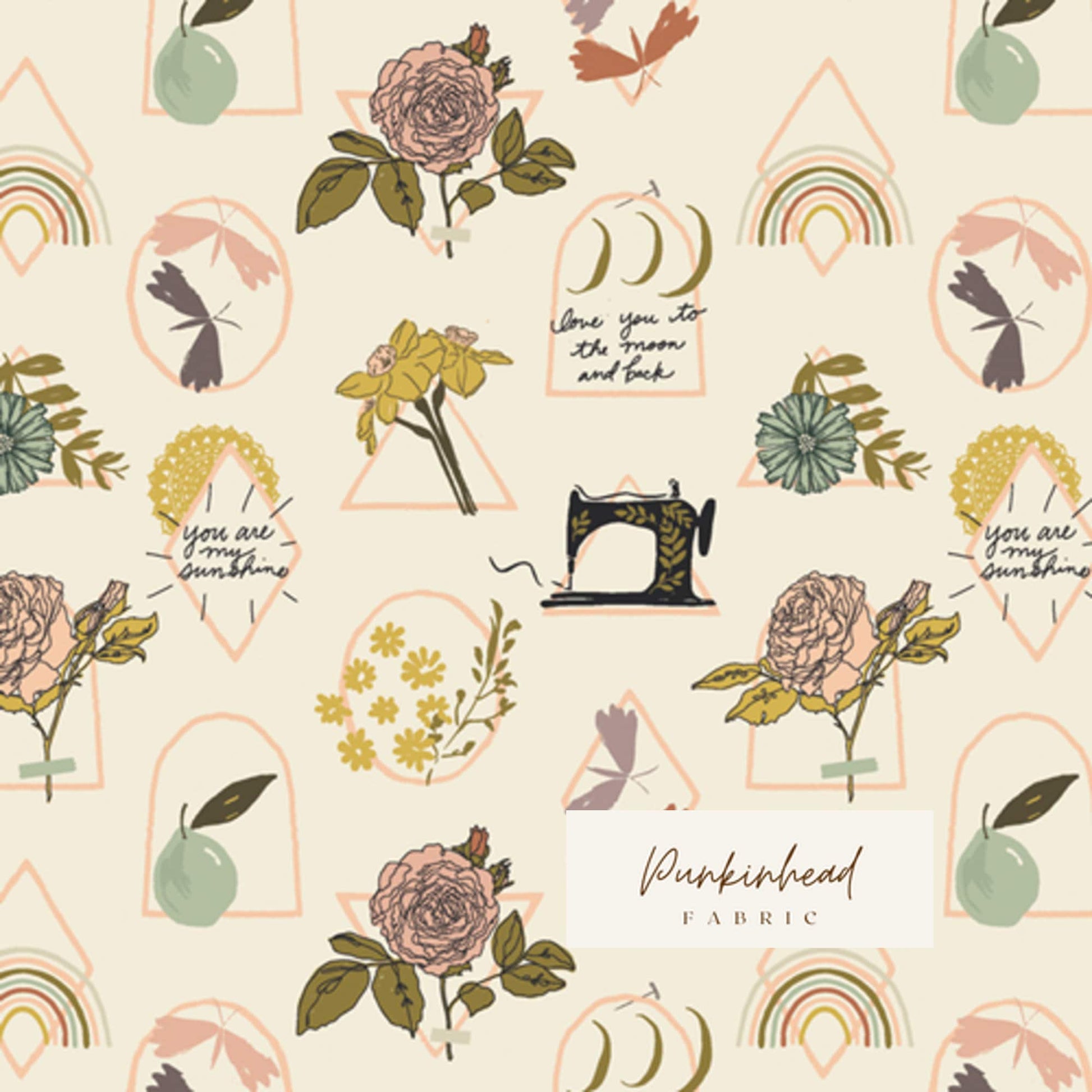 Her & History Elsie's Sunshine by Art Gallery Fabrics, Quilting Fabric by the Yard, Cotton Fabric, Floral Fabric by Bonnie Christine