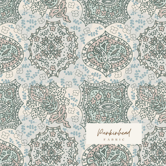 Paisley Clouds by Art Gallery Fabrics, Shine On by Sharon Holland, Quilting Fabric by the Yard, Cotton Fabric, Boho Floral Fabric