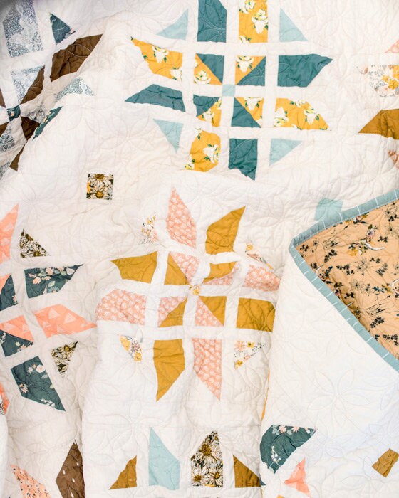 Off the Path Quartz by Art Gallery Fabrics, Shine On by Sharon Holland, Quilting Fabric by the Yard, Cotton Fabric, Boho Floral Fabric
