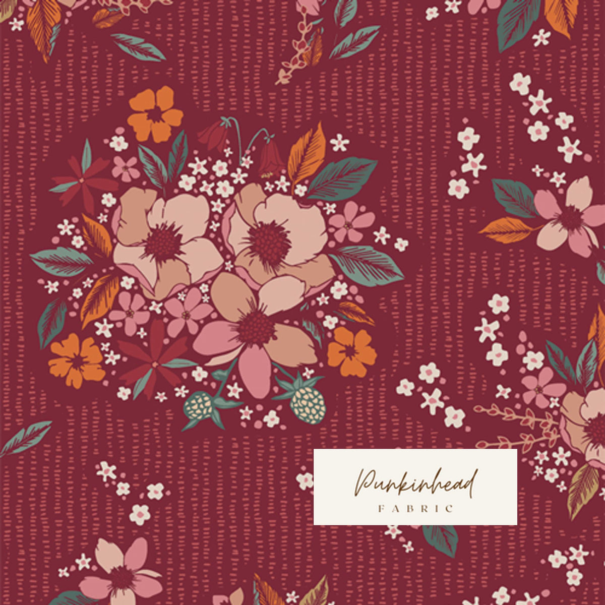 Floral Keepsakes Dusk by Art Gallery Fabrics, Woodland Keeper by Maureen Cracknell, Quilting Fabric by the Yard, Cotton Fabric