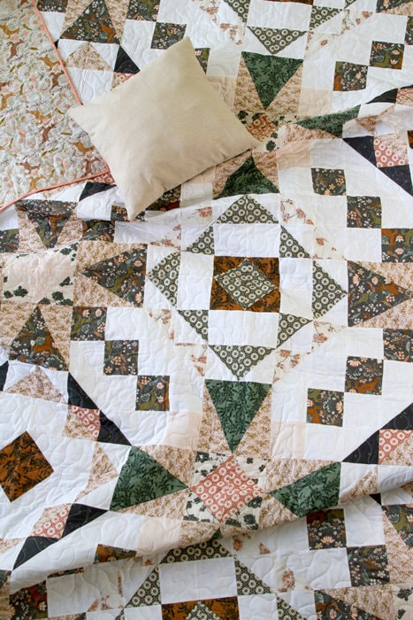 Botanist Crossing Paths Creme by Art Gallery Fabrics, Quilting Fabric by the Yard, Cotton Fabric, Geometric Fabric