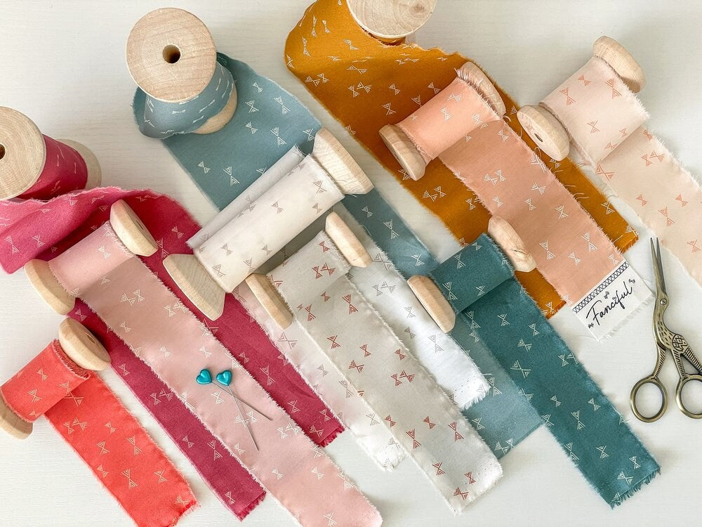 Flights of Fancy Plumwood by Art Gallery Fabrics, Fanciful by Sharon Holland, Quilting Fabric by the Yard, Cotton Fabric, Blender Fabric
