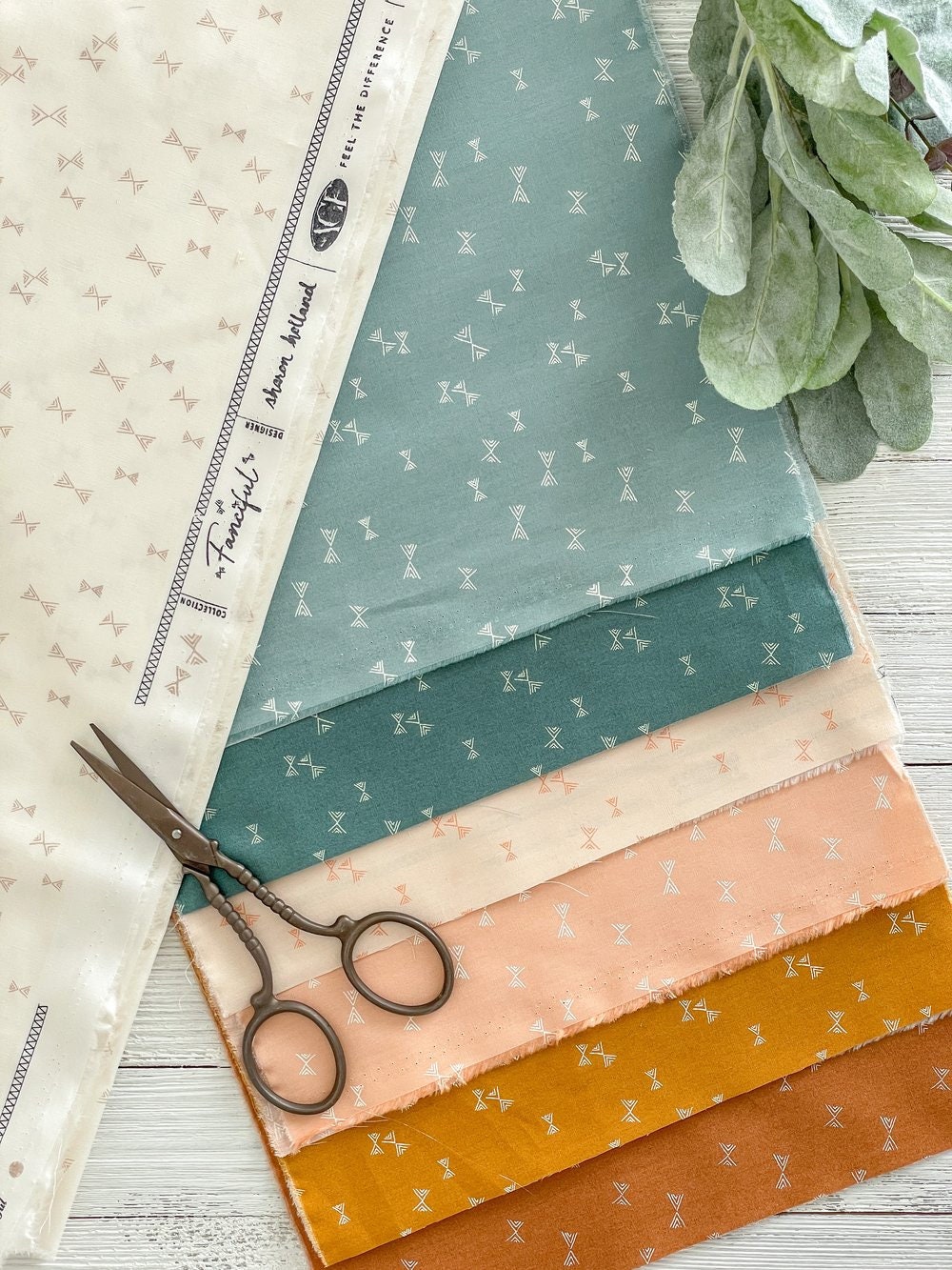 Flights of Fancy Plumwood by Art Gallery Fabrics, Fanciful by Sharon Holland, Quilting Fabric by the Yard, Cotton Fabric, Blender Fabric