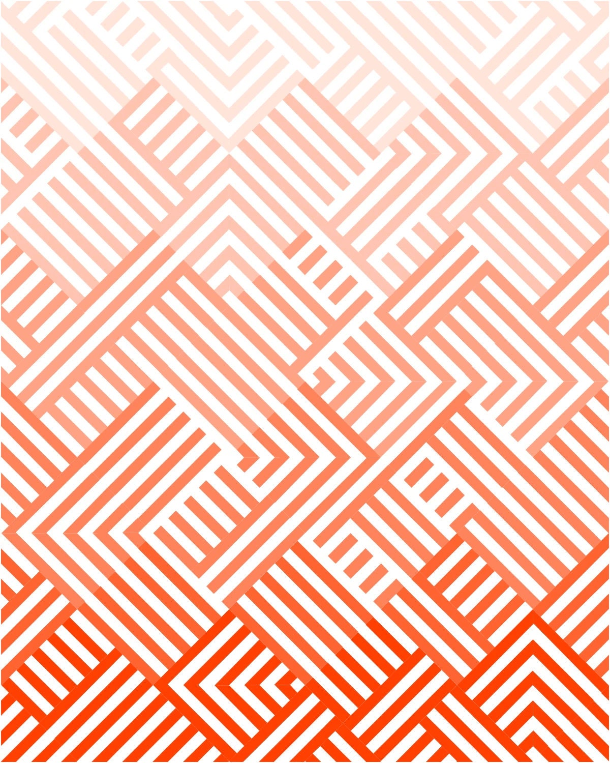 Interwoven Quilt Pattern by Lo & Behold Stitchery - PAPER Pattern, MCM Quilt Patter, Modern Quilt Pattern