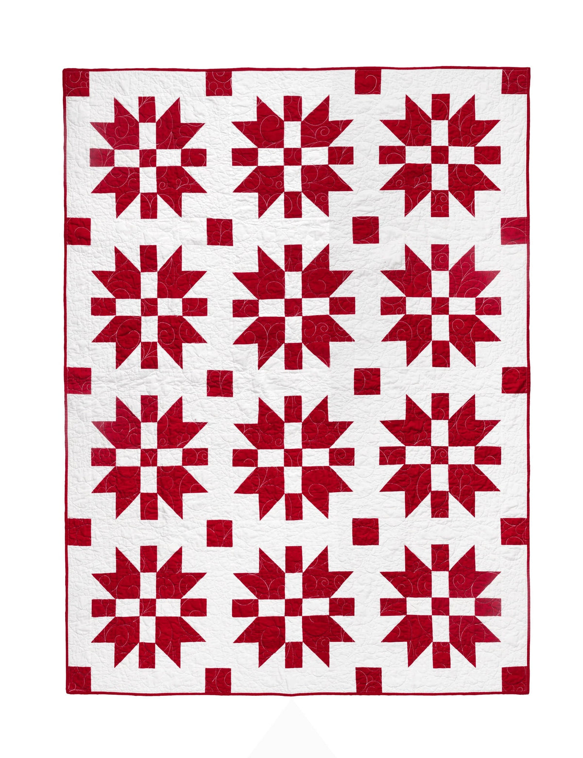 Christmas Joy Quilt Pattern by Lo & Behold Stitchery - PAPER Pattern, Christmas Quilt Patter, Modern Quilt Pattern