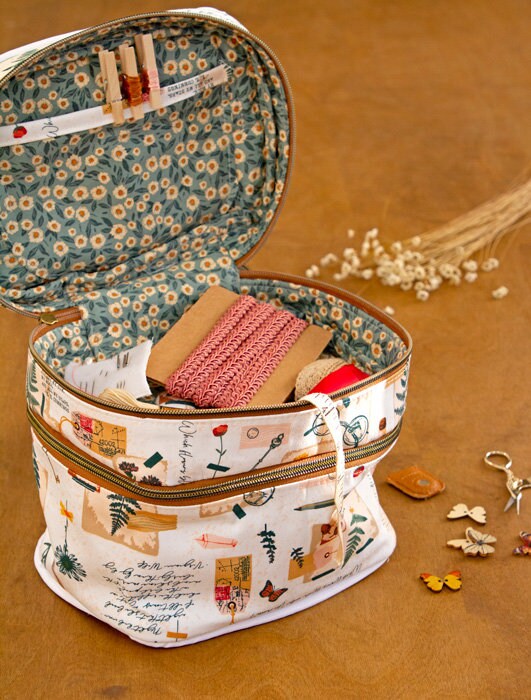 Floral Keepsakes Dusk by Art Gallery Fabrics, Woodland Keeper by Maureen Cracknell, Quilting Fabric by the Yard, Cotton Fabric