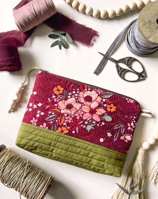 Floral Keepsakes Dusk by Art Gallery Fabrics, Woodland Keeper by Maureen Cracknell, Quilting Fabric by the Yard, Cotton Fabric