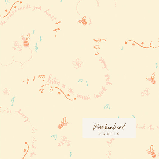 LullaBee Bee You Sweet by Art Gallery Fabrics Cotton Quilting Fabric by the Yard Spring Floral Fabric by Patty Basemi