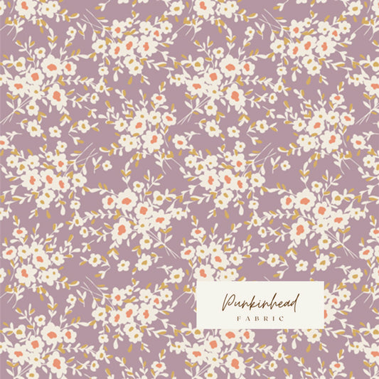 Calico Days Lavender from Spirited by Art Gallery Fabrics Cotton Quilting Fabric by the Yard Spring Floral Fabric by Sharon Holland