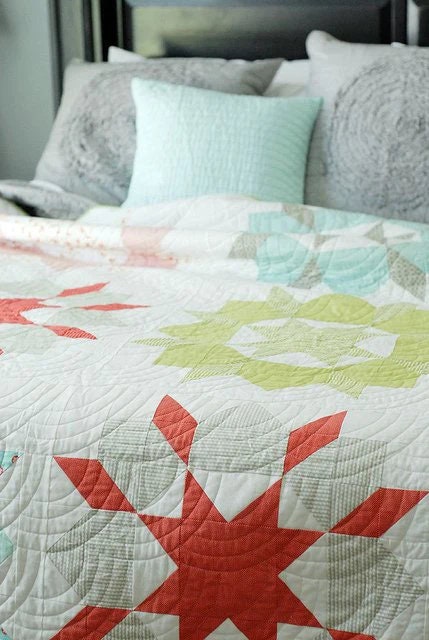 Swoon Quilt Pattern by Thimble Blossoms Camille Roskelley - PAPER Pattern Scrappy Quilt Pattern