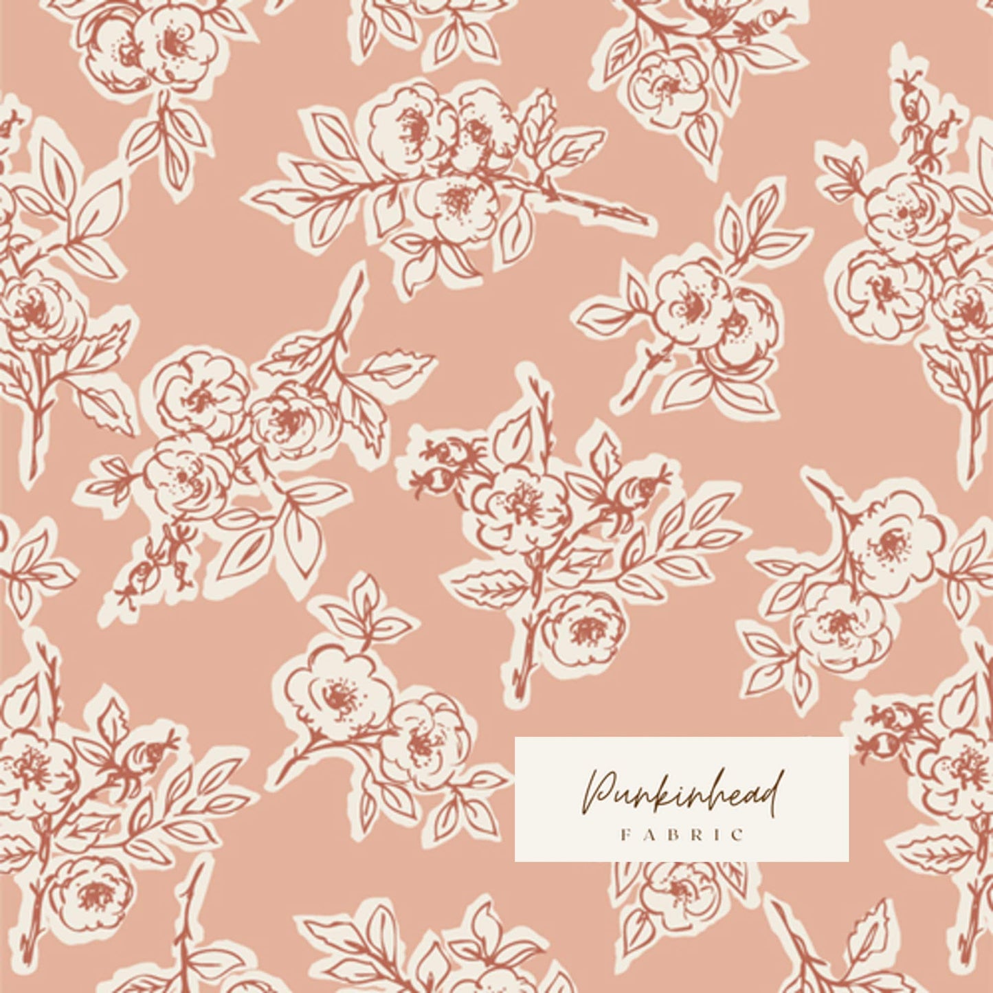 Rambling Rose Briar from Spirited by Art Gallery Fabrics Cotton Quilting Fabric by the Yard Spring Floral Fabric by Sharon Holland