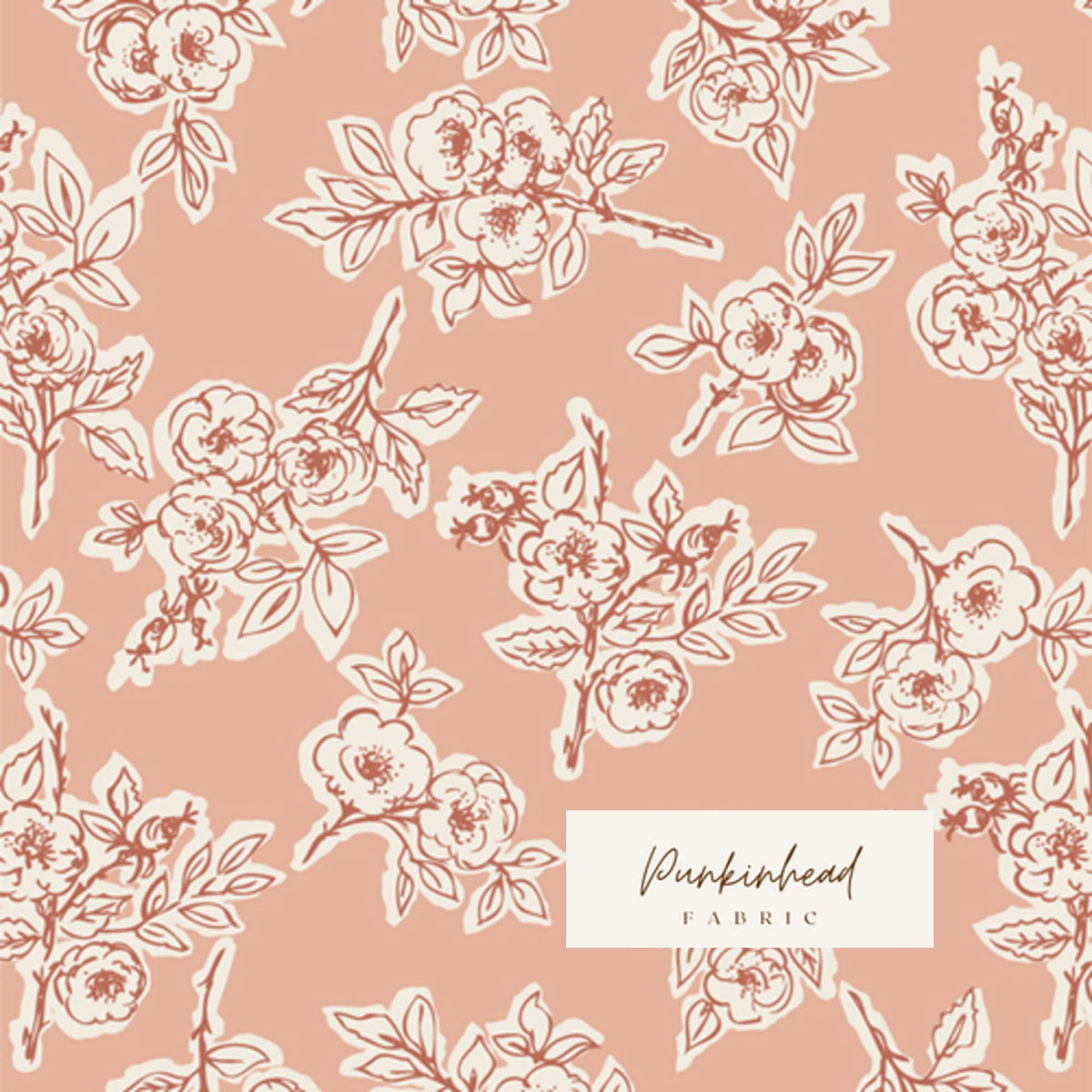 Rambling Rose Briar from Spirited by Art Gallery Fabrics Cotton Quilting Fabric by the Yard Spring Floral Fabric by Sharon Holland