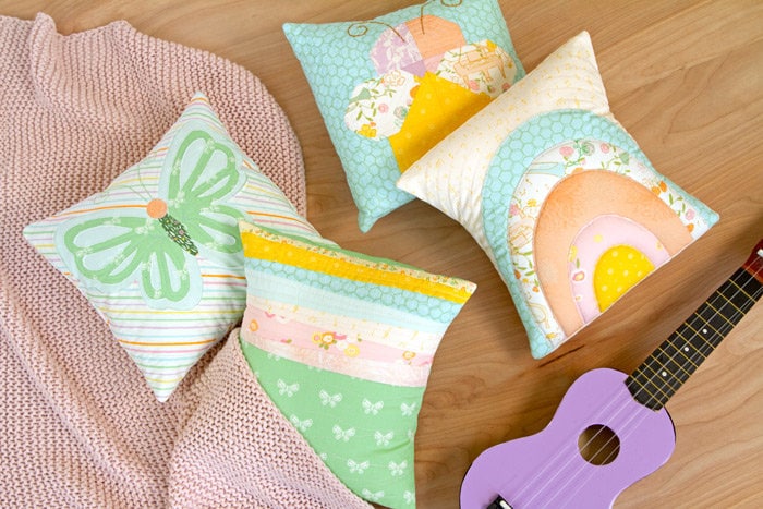 LullaBee Fluttering Lanes by Art Gallery Fabrics Cotton Quilting Fabric by the Yard Spring Floral Fabric by Patty Basemi