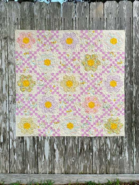 LullaBee Bee You Sweet by Art Gallery Fabrics Cotton Quilting Fabric by the Yard Spring Floral Fabric by Patty Basemi