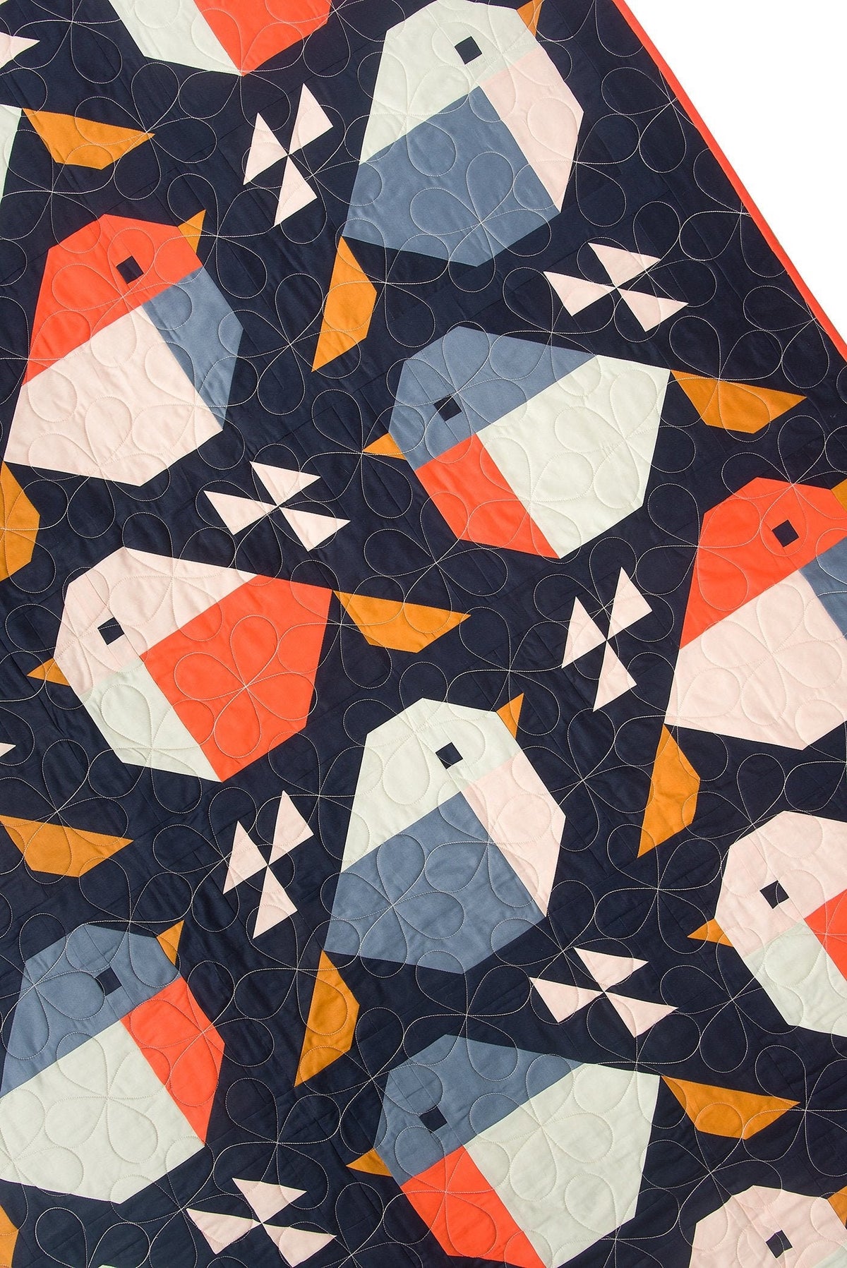 Sparrows Quilt Pattern by Pen + Paper Patterns - PAPER Pattern, Modern Quilt Pattern, Bird Quilt Pattern