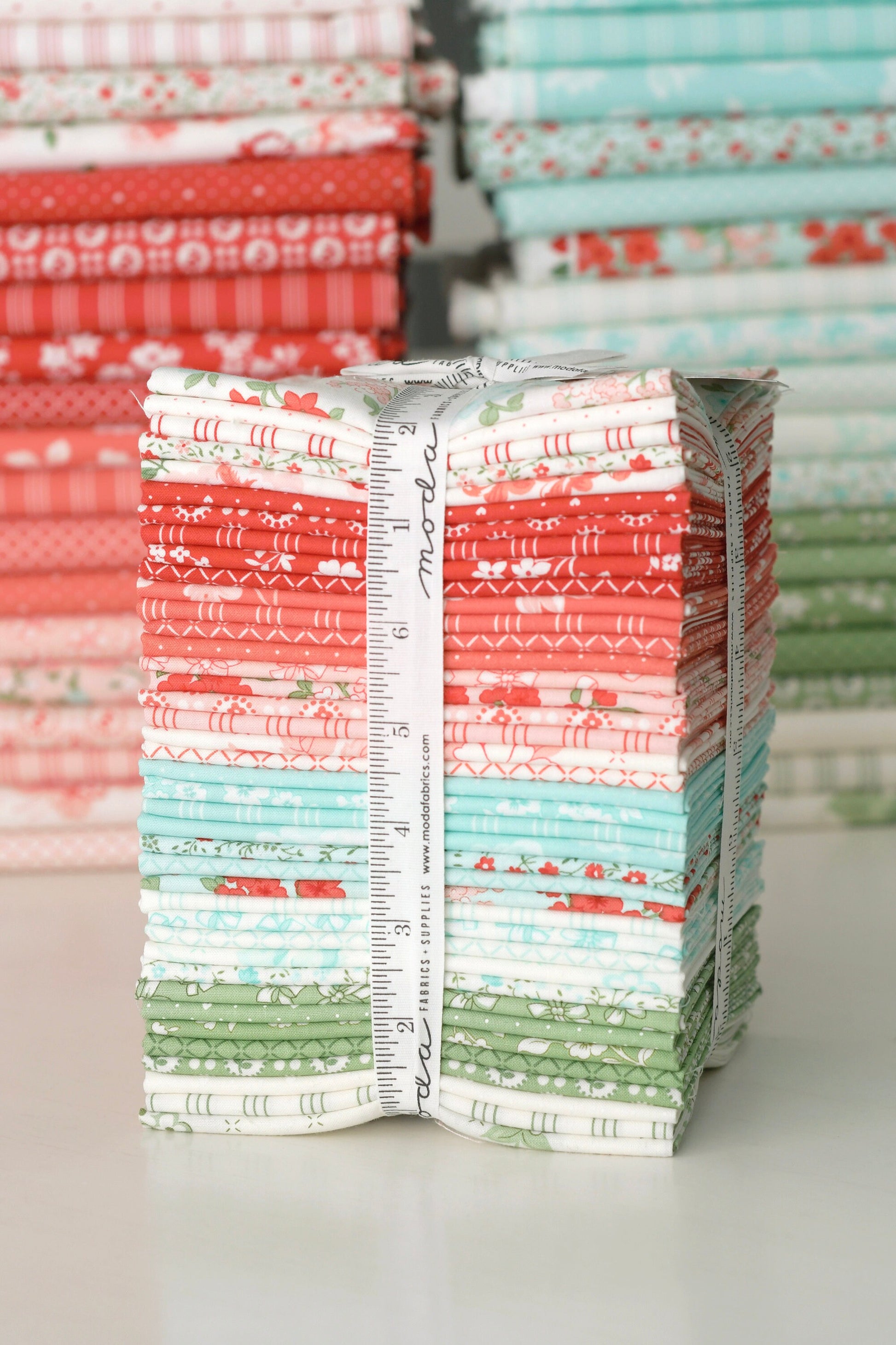 Lighthearted Fat Quarter Bundle by Camille Roskelley for Moda Quilting Fabric by the Yard 40 Fat Quarters