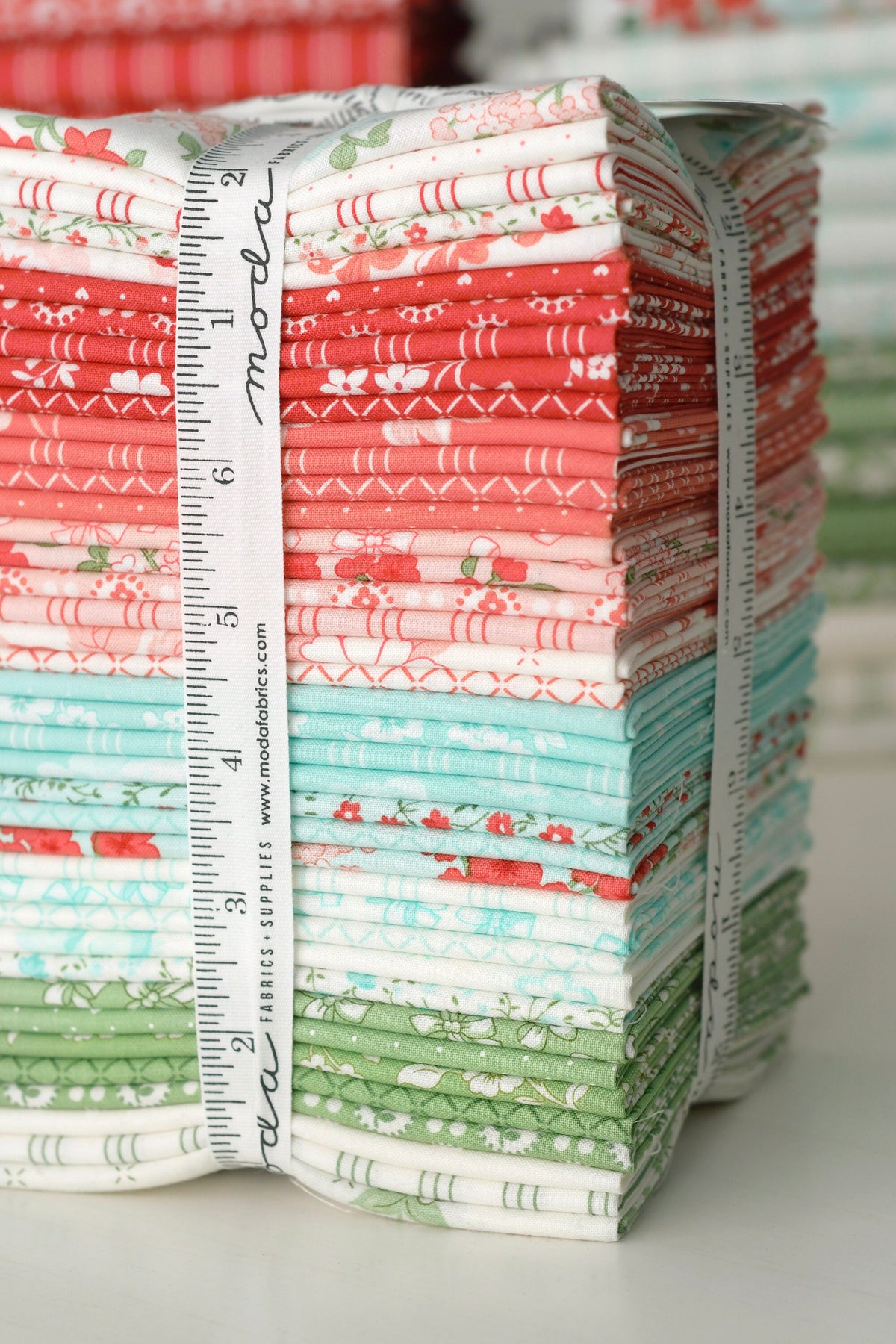 Lighthearted Fat Quarter Bundle by Camille Roskelley for Moda Quilting Fabric by the Yard 40 Fat Quarters