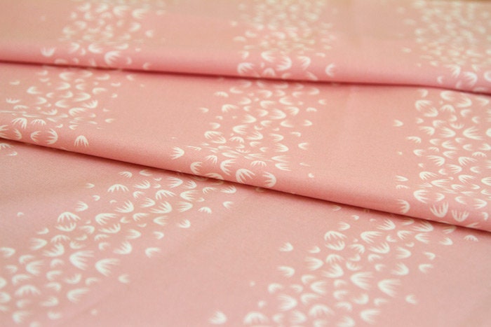 Ballerina Fusion Magija by Art Gallery Fabrics Cotton Quilting Fabric by the Yard Low Volume Pink White Floral Baby Quilt Fabric