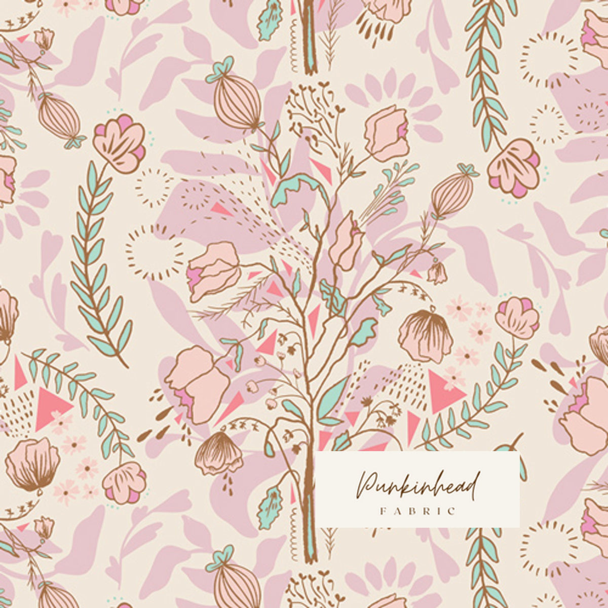 Pretty Twiggy from Lambkin by Art Gallery Fabrics Lavender Purple Pink Floral Baby Girl Cotton Quilt Fabric by the Yard Bonnie Christine