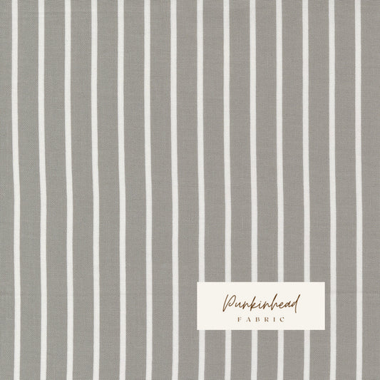 Christmas Eve Dove 5186 13 Gray White Stripe by Lella Boutique for Moda Cotton Quilting Fabric Holiday Stripe Fabric by the yard