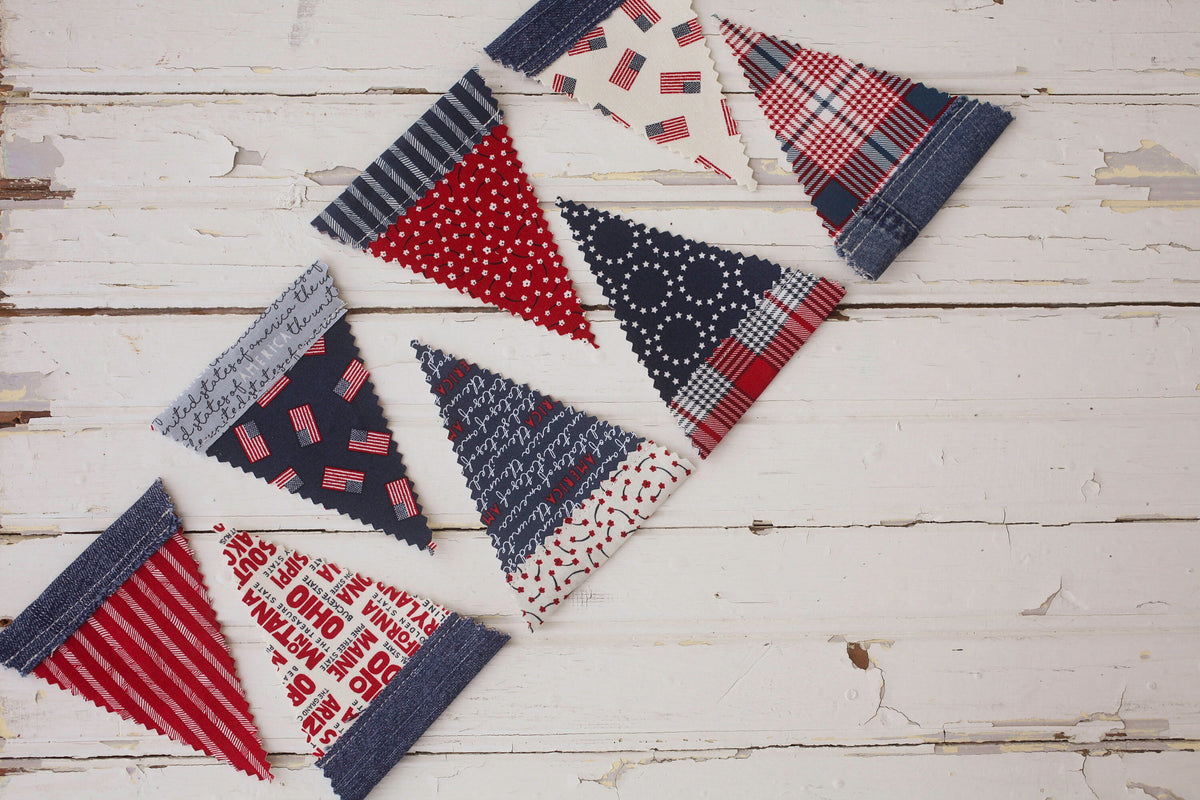 Stateside States Americana by Moda Cotton Quilting Fabric by Sweetwater Americana Flag 4th of July Fourth Quilting Fabric by the yard