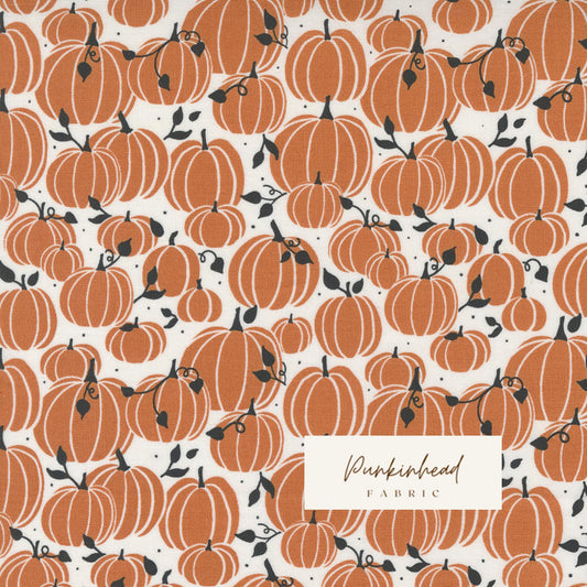 Spellbound Ghost Pumpkin Halloween Fall Cotton Quilting Fabric by Sweetfire Road for Moda, Quilting Fabric by the yard