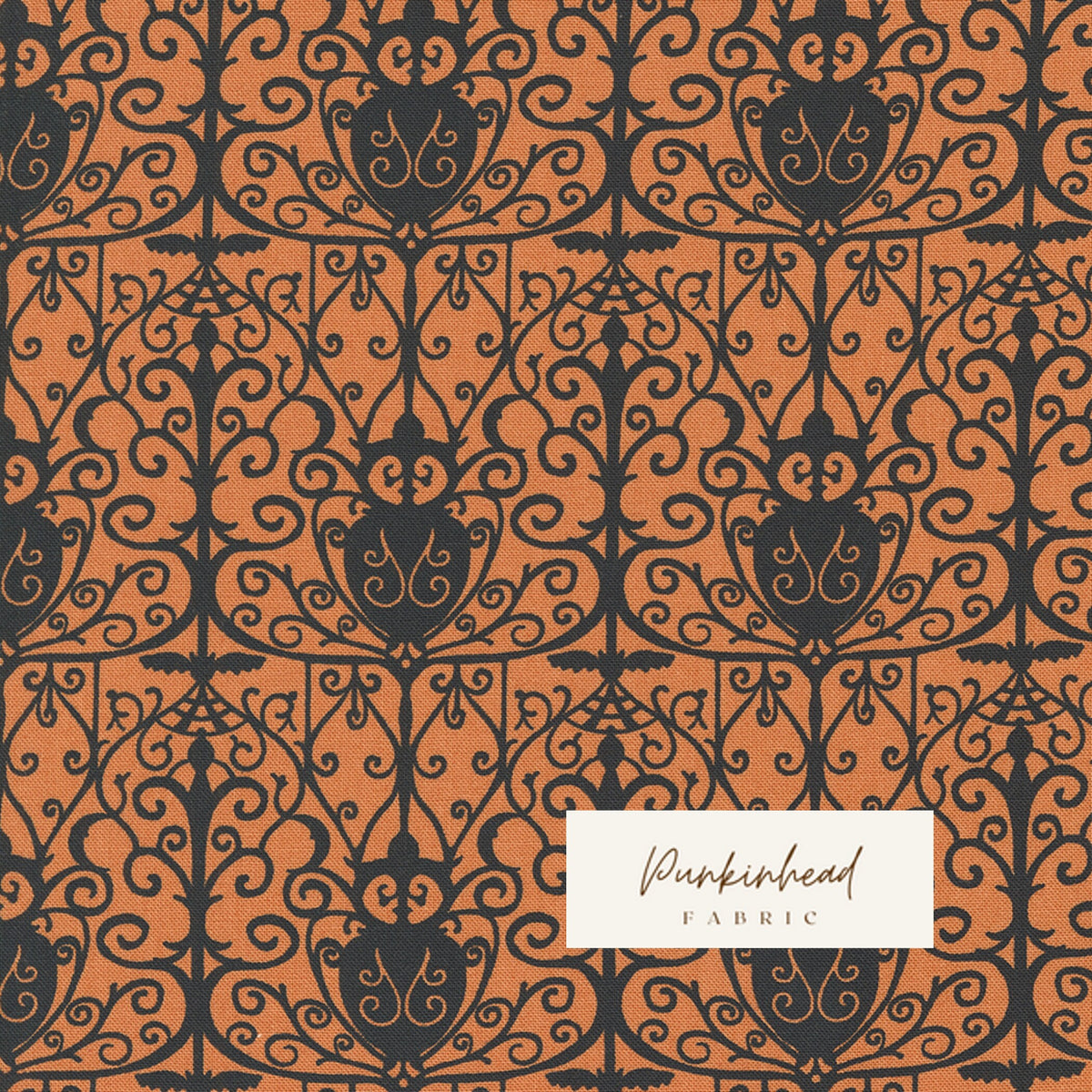 Spellbound Pumpkin Vintage Halloween Fall Cotton Quilting Fabric by Sweetfire Road for Moda, Quilt Fabric by the yard