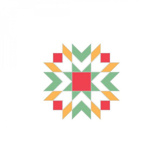 Gingham Star Magnetic Enamel Needle Minder by Lori Holt for Riley Blake