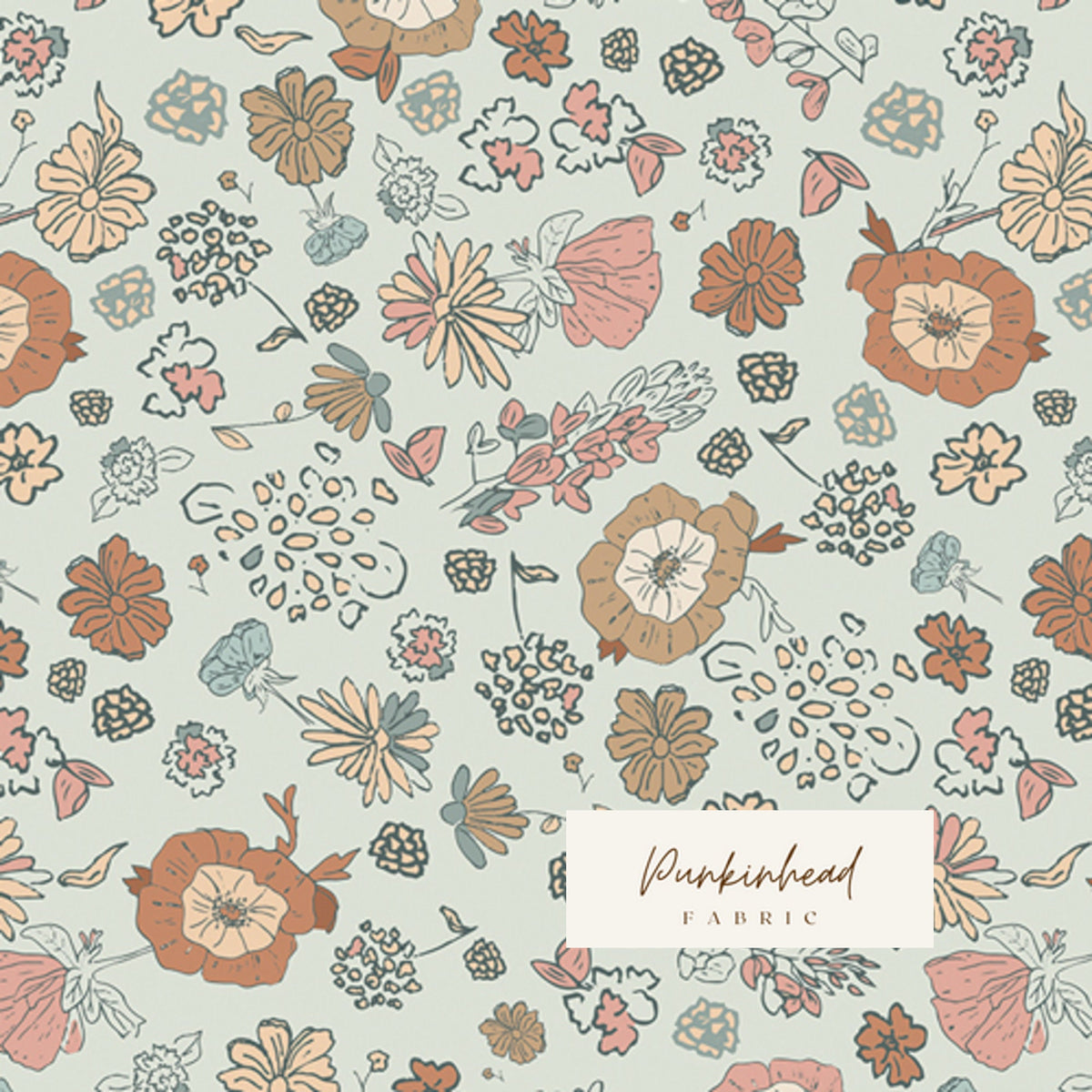 Farm to Market from Road to Round Top by Elizabeth Chappell Quilter's Candy Art Gallery Fabrics Floral Cotton Quilting Fabric by Yard
