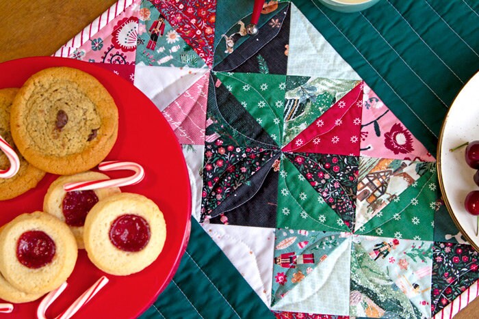 Let's Get Cozy FLANNEL from Wintertale Red Green White Christmas Holiday Plaid Flannel by Art Gallery Fabrics by the yard