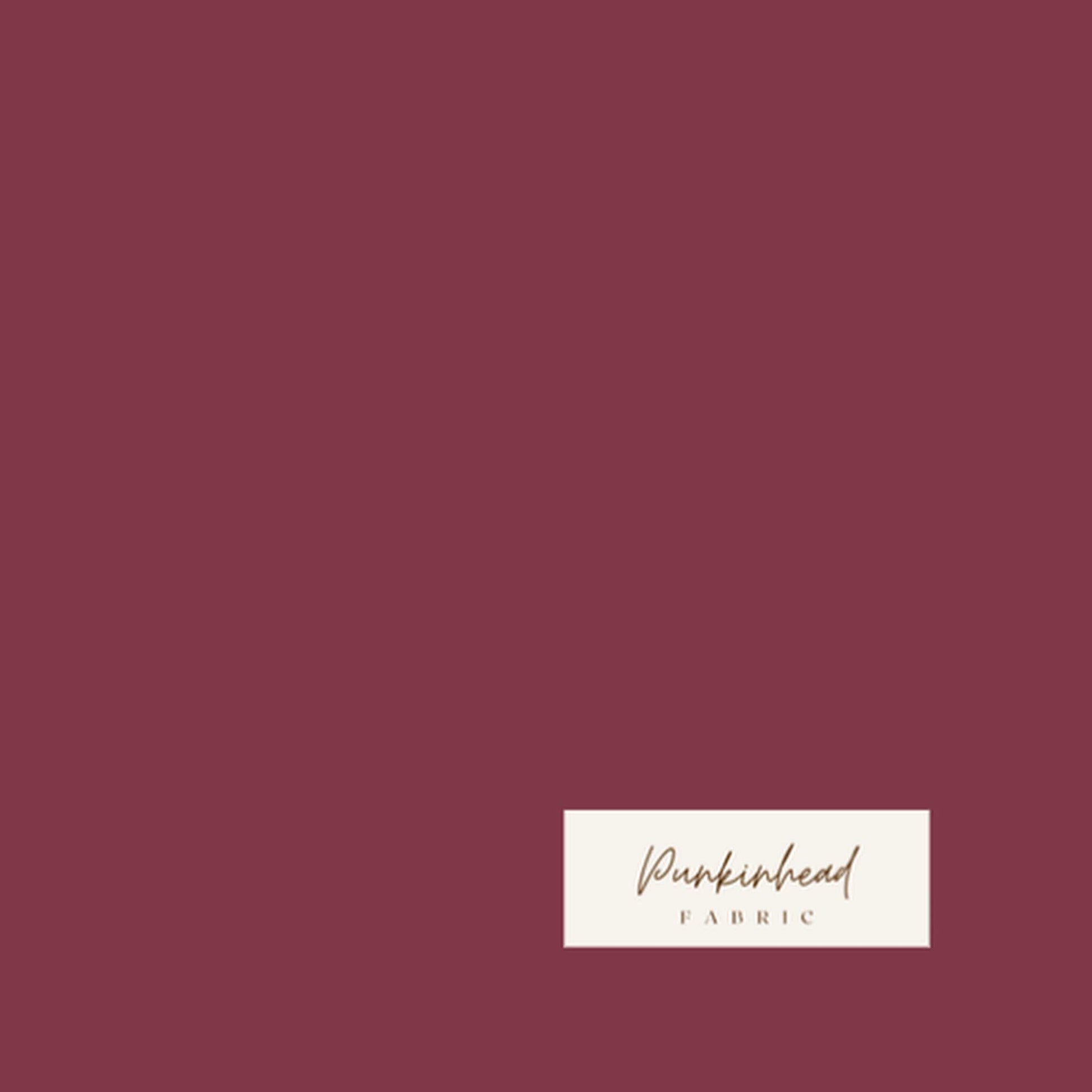 Art Gallery Fabrics Pure Solids Weathered Brick Red Burgundy Maroon Solid Cotton Quilting Fabric by the Yard