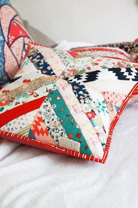Hearts Fletching from Love Story by Art Gallery Fabrics Heart Valentine Pink Gold Cotton Quilting Fabric by the Yard by Maureen Cracknell