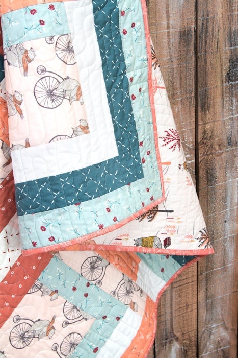 Teeny Weeny Cinnamon from Little Clementine by Art Gallery Fabrics Fall Neutral Red Brown Orange Floral Baby Cotton Quilt Fabric by the Yard