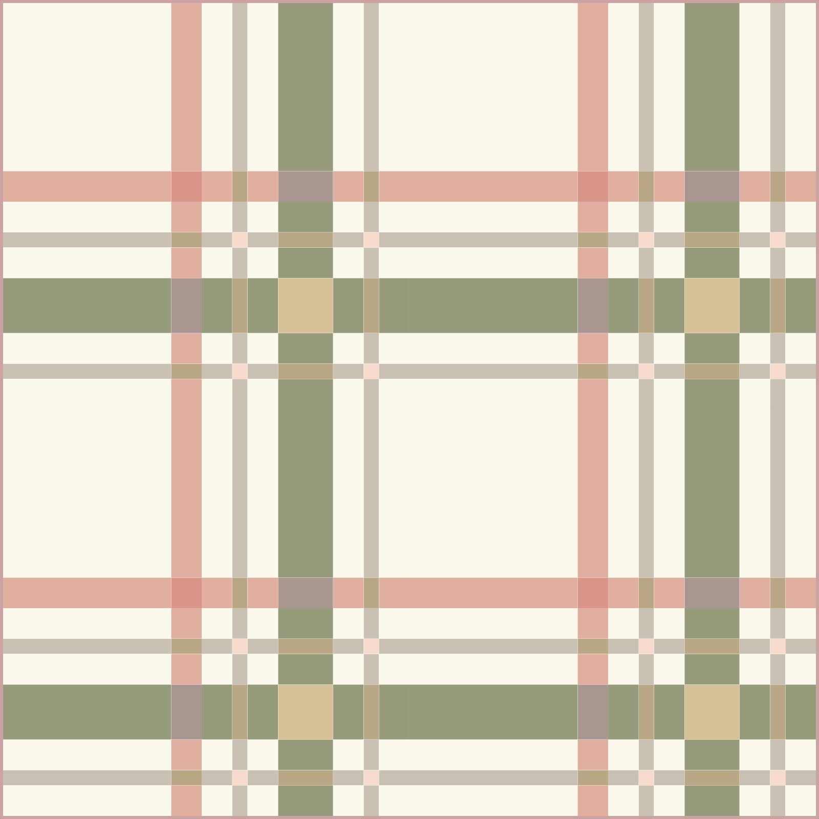 Upscale Plaid Quilt Kit by Lo & Behold Stitchery Spring Easter Paper Pattern, Modern Quilt Pattern