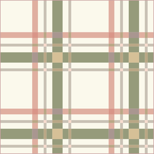 Upscale Plaid Quilt Kit by Lo & Behold Stitchery Spring Easter Paper Pattern, Modern Quilt Pattern