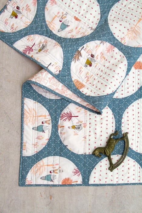 Teeny Weeny Cinnamon from Little Clementine by Art Gallery Fabrics Fall Neutral Red Brown Orange Floral Baby Cotton Quilt Fabric by the Yard