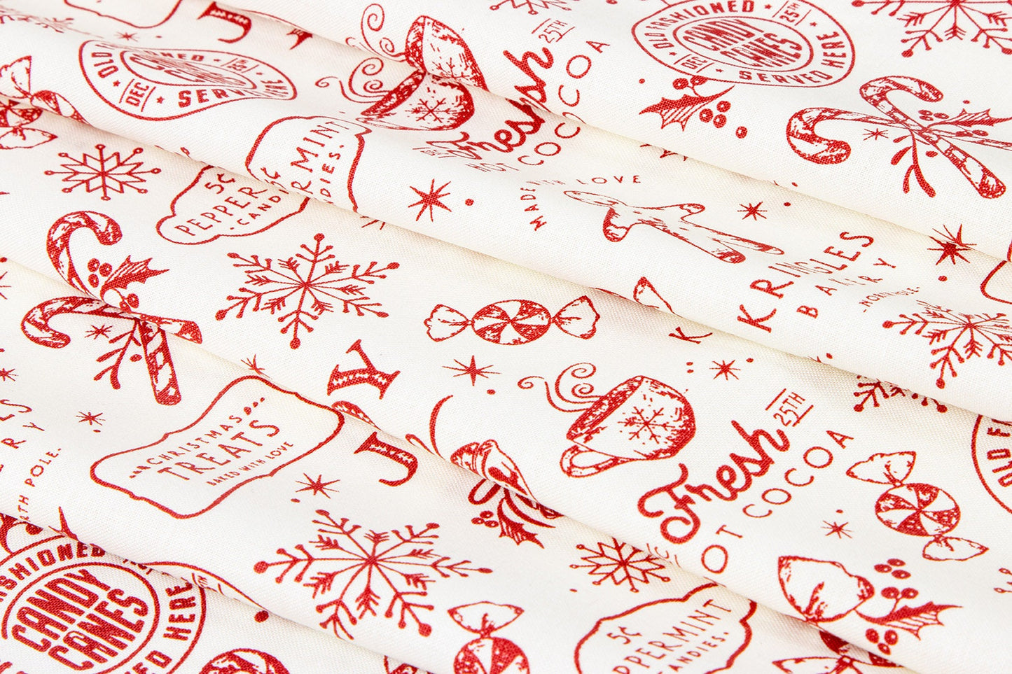Merry Little Christmas Pine Green Starbursts by My Mind's Eye for Riley Blake Holiday Cotton Quilting Fabric by the Yard