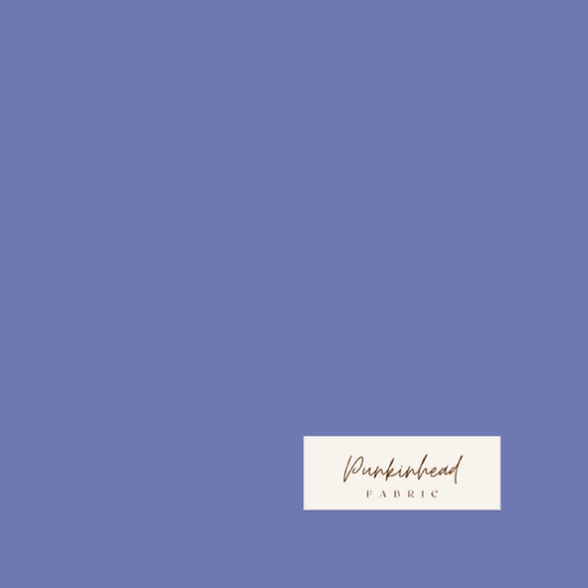 Art Gallery Fabrics Pure Solids Hydrangea Purple Blue Indigo Solid Cotton Quilting Fabric by the Yard