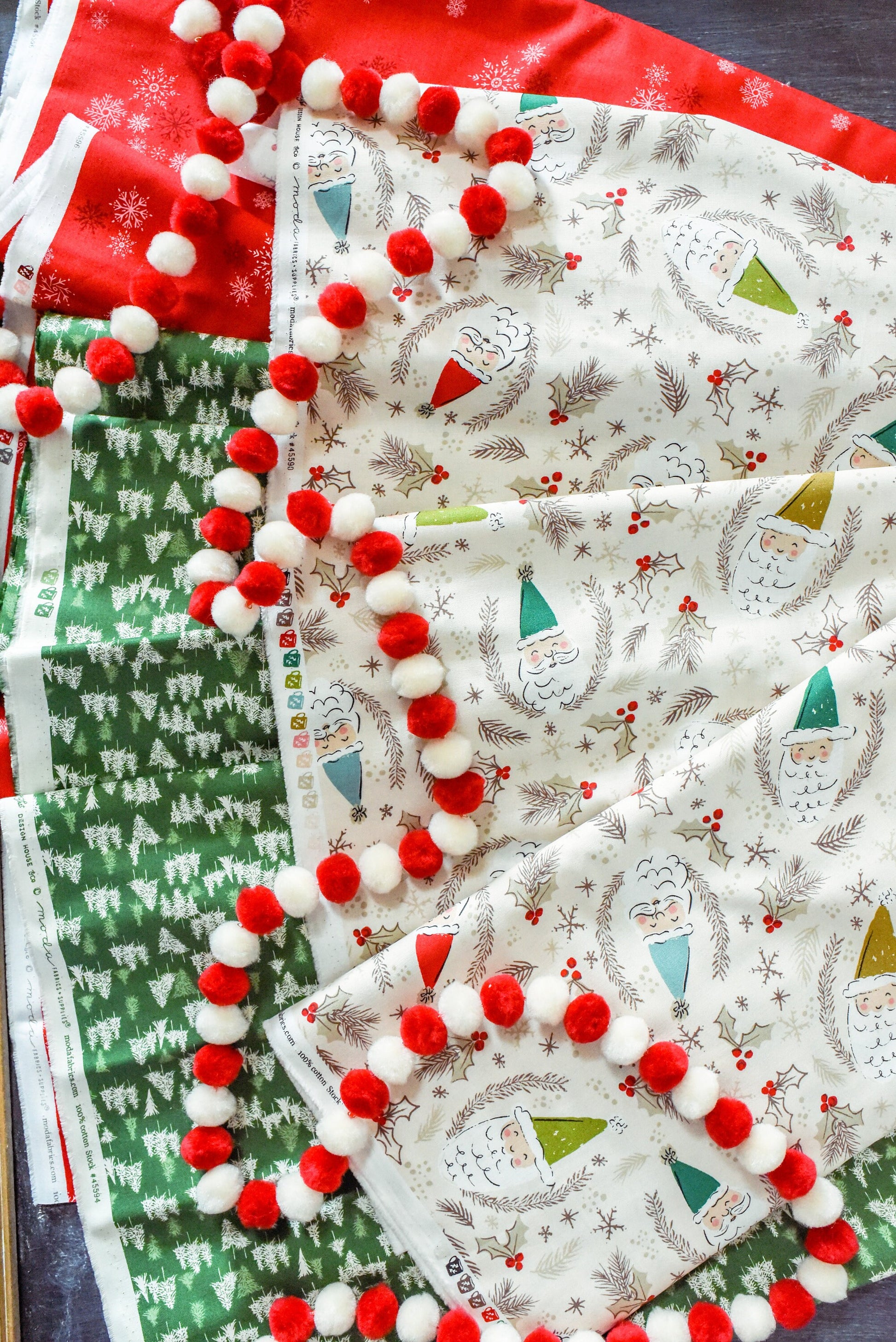 Cozy Wonderland Hounds Tooth Check Burgundy Red White Fancy That Design House Moda Retro Vintage Holiday Cotton Quilting Fabric by yard